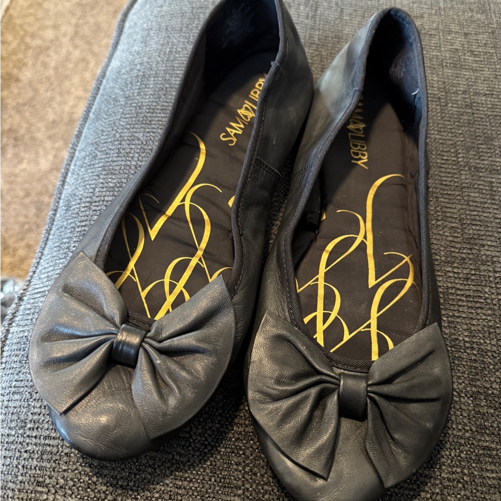 Sam & Libby Women's Black Ballet Flats